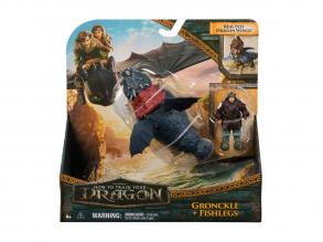 Így neveld a sárkányodat: Gronckle és Fishlegs (Fogász) figura