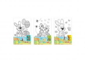 Fess a számok alapján - Húsvét, 3 féle, 1 db