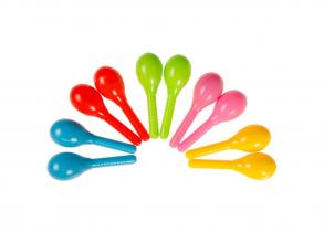 Mini samba tök, színes, 2 db