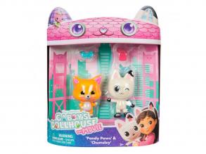 Gabby's Dollhouse - A Mozifilm: Plush Pandy +2 Kittens