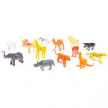 Állatkerti állatok figura