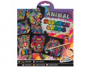 Karcolós képkészítő, színes, 7 darabos, 2 féle