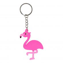 Flamingó kulcstartó