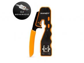 Handy 10181 átmenő csatlakozókhoz 8P krimpelő-, blankoló-, vágófogó