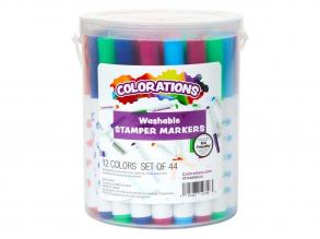 Colorations  Lemosható bélyegzőfilcek, 44 darabos