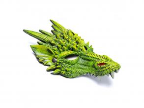 Sárkánymaszk, zöld