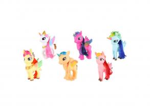 Dream Horse hosszú sörényű színes egyszarvú póni, 6 féle, 1 db