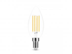 Modee LED Izzó Filament Gyertya C35 7W E14 360° 4000K (806 lumen) dimm. ERP