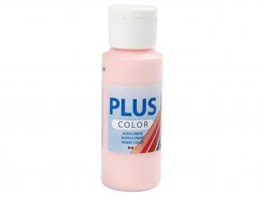 Plus Color Akril festék, halvány rózsaszín, 60ml