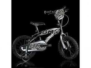 BMX kerékpár fekete színben 14-es méret