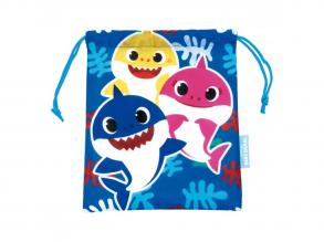 Üveggolyó tartó zsák - Baby Shark