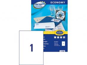 Avery Europe100 ELA027 210x297mm 100db-os etikett