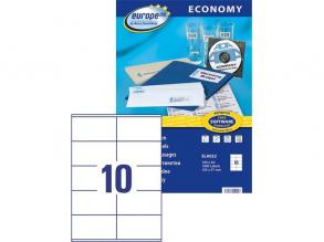 Avery Europe100 ELA022 105x57mm univerzális 1000db-os etikett