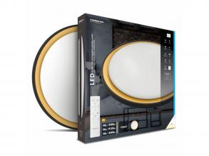 Modee Mennyezeti LED Lámpa 2x48W 3CCT D540x75mm + rem. A-H101 (9120 lumen)