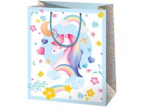 Cardex: Unikornis mintás óriás ajándéktáska 33x15x44,5cm