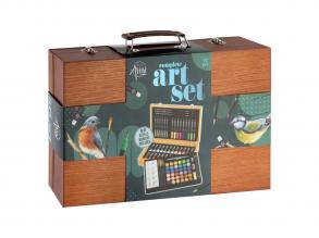 Luxus fa rajzkészlet  92 darabos