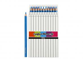 12 db-os Jumbo kék színes ceruza készlet - Colortime