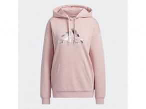 W Brand G Hdy Adidas női pink/fehér színű pulóver