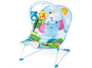 Rezgő és zenélő pihenőszék elefánt mintával