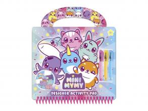 Mini MyMy Designer aktivitás blokk + 3 zselés toll