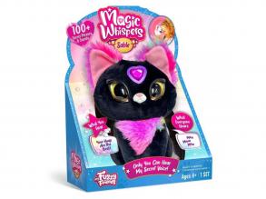My Fuzzy Friends: Magic Whispers suttogó plüss cica - Sable
