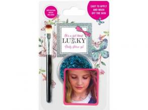 Lukky: Csillámos kék testzselé