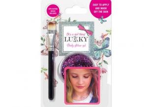 Lukky: Csillámos lila testzselé