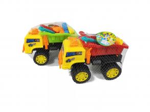 Truck: Homokozó szett dömperrel 32cm