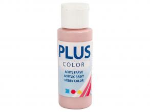 Plus Color Akril festék, poros rózsaszín, 60ml