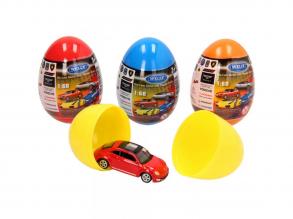 Welly: Meglepetés fém modell kisautó tojásban 1/60 1db