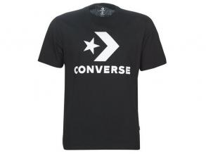 Star Chevron Tee Black Converse női Converse fekete póló