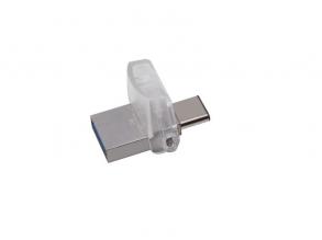 Kingston 32GB microUSB3.1 C/USB3.1 A Ezüst (DTDUO3C/32GB) Flash Drive