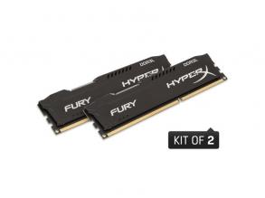 Kingston 16GB/1866MHz DDR-3 (Kit 2db 8GB) HyperX FURY fekete LoVo (HX318LC11FBK2/16) memória