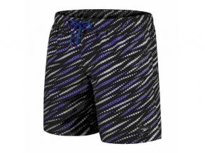 Print Leis 18" Speedo férfi fekete/kék színű úszónadrág