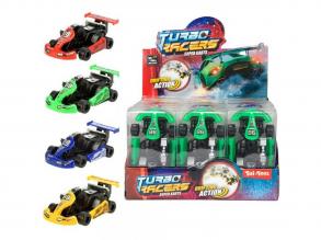 Turbo Racers Go-kart versenyautó többféle változatban 1db