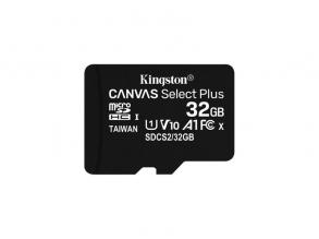 Kingston 32GB SD micro Canvas Select Plus (SDHC Class 10 A1) (SDCS2/32GBSP) memória kártya