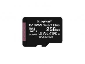Kingston 256GB SD micro Canvas Select Plus (SDXC Class 10 A1) (SDCS2/256GBSP) memória kártya
