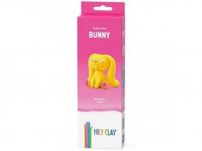 Hey Clay: Pihe-puha nyuszi figura gyurmaszett