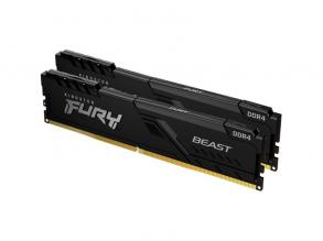 Kingston 64GB/3200MHz DDR-4 (Kit of 2) FURY Beast Black (KF432C16BBK2/64) memória