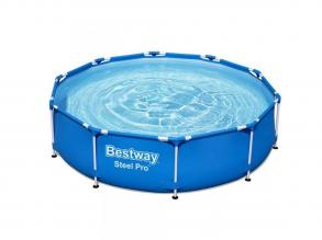 Bestway: Steel Pro fémvázas kör alakú medence 305x76cm