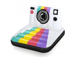 Bestway: Szivárványos polaroid fényképezogép gumimatrac 127x102cm