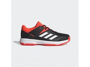 Court Stabil Jr Adidas gyerek fekete/fehér/piros színű teremsport cipő