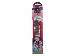 Princess Friends Csat karkötő flitterekkel