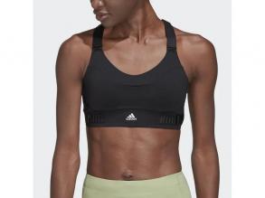 Fast L Ru Hs Br Adidas női fekete/fehér színű training sportmelltartó