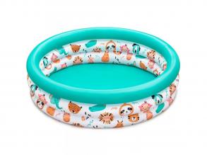 Bestway: Safari Pals felfújható gyerekmedence 102x25cm