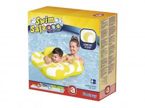 Bestway Comfort Plush Wavy Square úszóülés, 12 éves korig