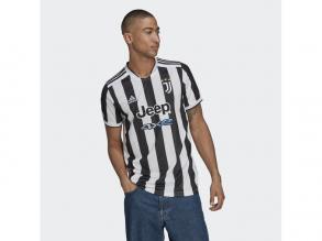 Juve H Jsy Adidas férfi fehér/fekete színű futball póló