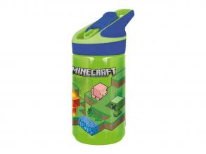 Minecraft Tritan prémium kulacs  480 ml