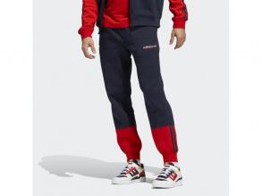 3 Stripe Split Adidas férfi piros/kék színű melegítő nadrág