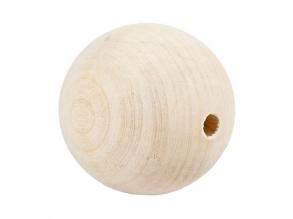 Fa gyöngy 6mm, 3db.